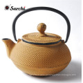 Conjunto de bule e teacup de ferro fundido chinês com filtro e Trivet